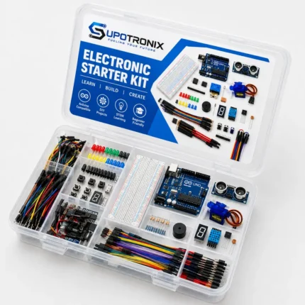 Basic DIY Electronic Kit – Starter Set For Beginners With Included all basic electronic components